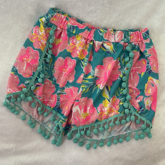 Simply Southern 3 pairs Pom Pom Shorts YL - Picture 4 of 8